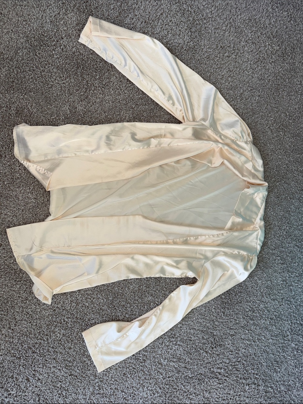 Satin Sleep or Going Out Button Up